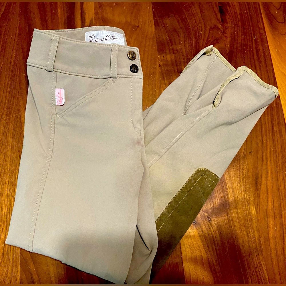 The Tailored Sportsman girls trophy front-zip size 10